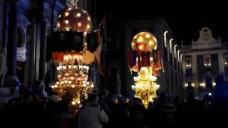 Candelora dei pescivendoli e Candelora Vill S Agata sant'agata 2017