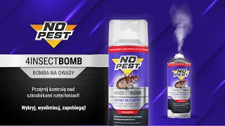 Jak działa bomba na owady,  fogger na pluskwy No Pest® 4Insect Bomb?