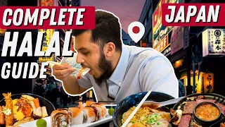 COMPLETE JAPAN HALAL FOOD GUIDE (Watch before your trip!) | 1000s' of restaurants available!