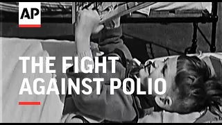 The fight against Polio - 1953 | Movietone Moment | 26 March 2021