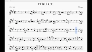 PERFECT alto sax backing track Ed Sheeran
