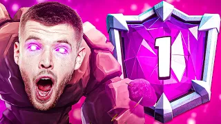 😱🥇PLATZ 1 der WELT mit NEUEM GOLEM DECK... (unfassbar) | Clash Royale Deutsch