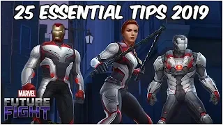25 ESSENTIAL TIPS FOR BEGINNERS 2019 - Marvel Future Fight
