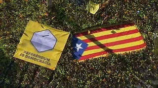 «Диада – да!»: в Каталонии празднуют Национальный День