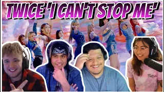 Love the vibes in this song...almost like the weeknd! TWICE 'I Can't Stop Me' #twice #twicereaction