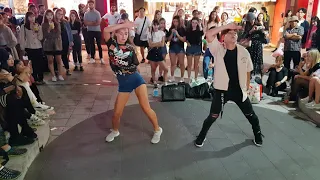 20190928 today Dance Team Red Spark(레드스파크) in hongdae busking 03 - Love Shot _ EXO