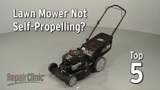 Top Reasons Lawn Mower Not Self-Propelling — Lawn Mower Troubleshooting