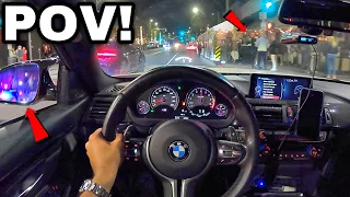 BMW M4 F82 TERRORIZES LOS ANGELES! [STRAIGHT PIPE EXHAUST POV]