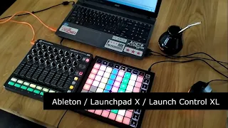 Live Session / ( Launchpad X & Launch Control XL )