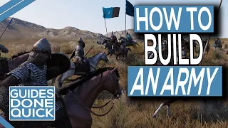 How To Form An Army In Mount & Blade 2 Bannerlord