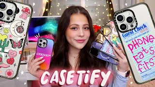 CASETiFY iPhone 15 Pro Max Case Haul 🩵🪩✨🍄