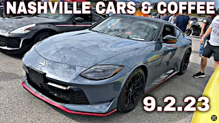 Nashville Cars and Coffee September 2023