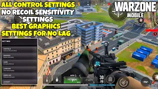 WARZONE MOBILE SETTINGS + SENSITIVITY | IPHONE XR WARZONE MOBILE GAMEPLAY
