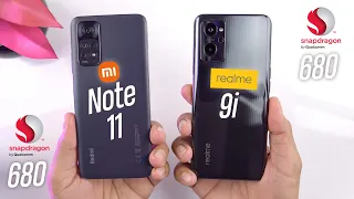 Realme 9i vs Redmi Note 11 | Display or Camera ??
