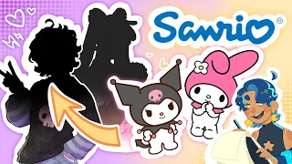 designing human sanrio characters! ♡ || speedpaint + commentary
