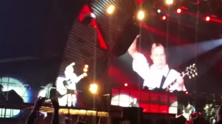 Angus Guitar Solo One Hand - short clip of AC/DC Concert in Winnipeg Sep 17 2015