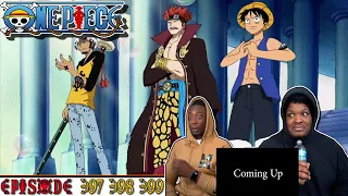 LUFFY + LAW + KID  VS THE MARINE?!! OP - Episode 397, 398, 399 | Reaction