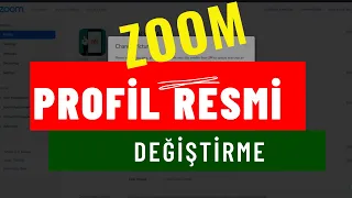 Zoom Profil Resmi Nasıl Yapılır - Bilgisayardan zoom profil fotoğrafı Koyma (Zoom Videoları)