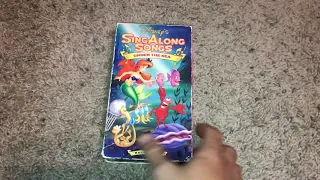 Disney’s Sing Along Songs Under The Sea VHS Review