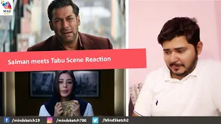 Bharat Movie Scene Reaction | Salman meets Tabu Scene Reaction | Salman Khan