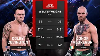 КОЛБИ КОВИНГТОН VS КОНОР МАКГРЕГОР UFC 5 CPU VS CPU