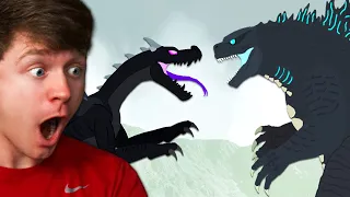 Reacting to GODZILLA vs ENDER DRAGON!