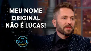 Lucas Anderi explica o motivo de ter mudado de nome | The Noite (22/03/22)