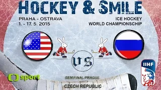 USA vs. Russia - Semifinal - Ice Hockey World Championschip 2015
