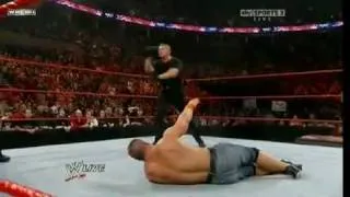 WWE RAW 03/ 8 /10 John Cena vs Mr Mcmahon