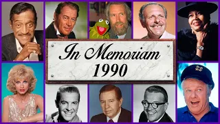 In Memoriam 1990: Famous Faces We Lost in 1990