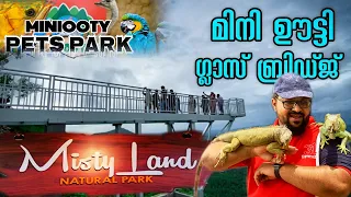 Malappuram Mini Ooty Largest Glass Bridge in Misty Land and Rare Animals in Miniooty Pets Park    4K