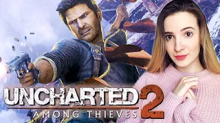 ПЕРВЫЙ ВЗГЛЯД на UNCHARTED 2: СРЕДИ ВОРОВ | Полное Прохождение АНЧАРТЕД 2 на Русском | Стрим