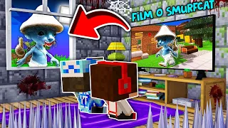 NIE OGLĄDAJ FILMU O SMURFCAT W TV BO PRZYJDZIE PO CIEBIE W MINECRAFT?! GPLAY & LAKI