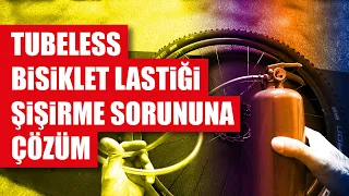 Tubeless Bisiklet Lastiği Şişirme Sorununa Çözüm