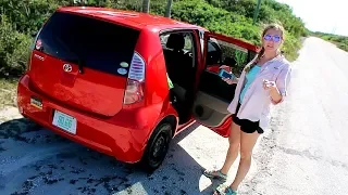 RENTAL CAR TOUR Of GREAT HARBOUR CAY, Berry Islands, Bahamas | Sailboat Story 108