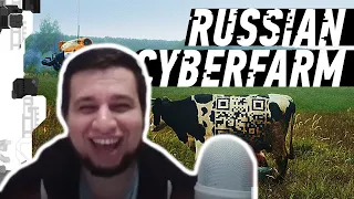 Манурин смотрит RUSSIAN CYBERPUNK FARM // РУССКАЯ КИБЕРДЕРЕВНЯ