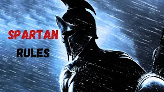 15 Spartan Rules For A Brave Life (How To Be Mentally Strong)