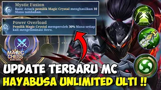 MAGIC CHESS UPDATE !! HAYABUSA ELE UNLIMITED ULTI COYY !! PAKE RUNE MAGIC CRYSTAL INI !! OP BANGETTT