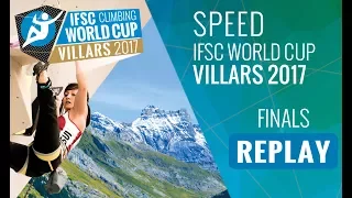 IFSC Climbing World Cup Villars 2017 - Speed - Finals - Men/Women