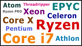 Explaining Intel & AMD CPUs