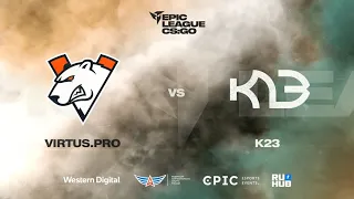 Virtus.pro vs K23 - EPIC CIS League Spring 2021 - map2 - de_dust2 [Mintgod & Anishared]