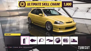 Building the ULTIMATE drift civic in forza horizon 5