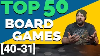The Top 50 Board Games Of All Time - 2023 Edition (40-31)