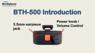 BTH-500 Bluetooth speaker microphone for POC and 2 way radios, Zello, ICOM, Kenwood