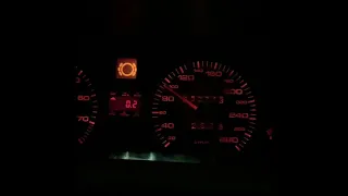 Audi 100s4 (4.2 biturbo 800+ hp) acceleration 100-200 /200-250 замеры race logic разгон на 4 и 5