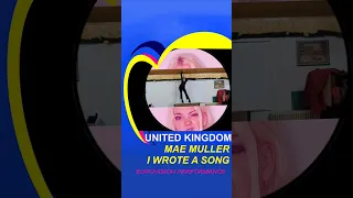 I wrote a song -Mae Muller | Eurovision 2023 United Kingdom #eurovision #esc #eurovision2023 #dance