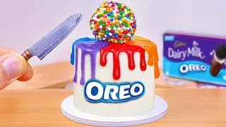 Miniature OREO Cake 🍫🎂 Prefect Miniature Oreo Chocolate Cake Recipe Ideas | 1000+ Miniature Ideas