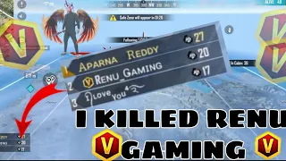 MY TEAM KILLED RENU GAMING SQUAD||TELUGU || FREE FIRE