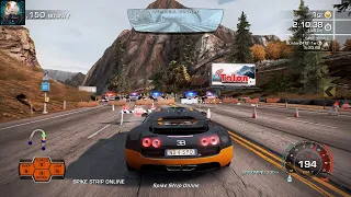 Bugatti Veyron 16.4 Super Sport - Need For Speed Hot Pursuit Remastered | Race & Chase Battle!