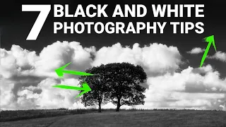 7 TIPS for DRAMATIC Black and White Photos